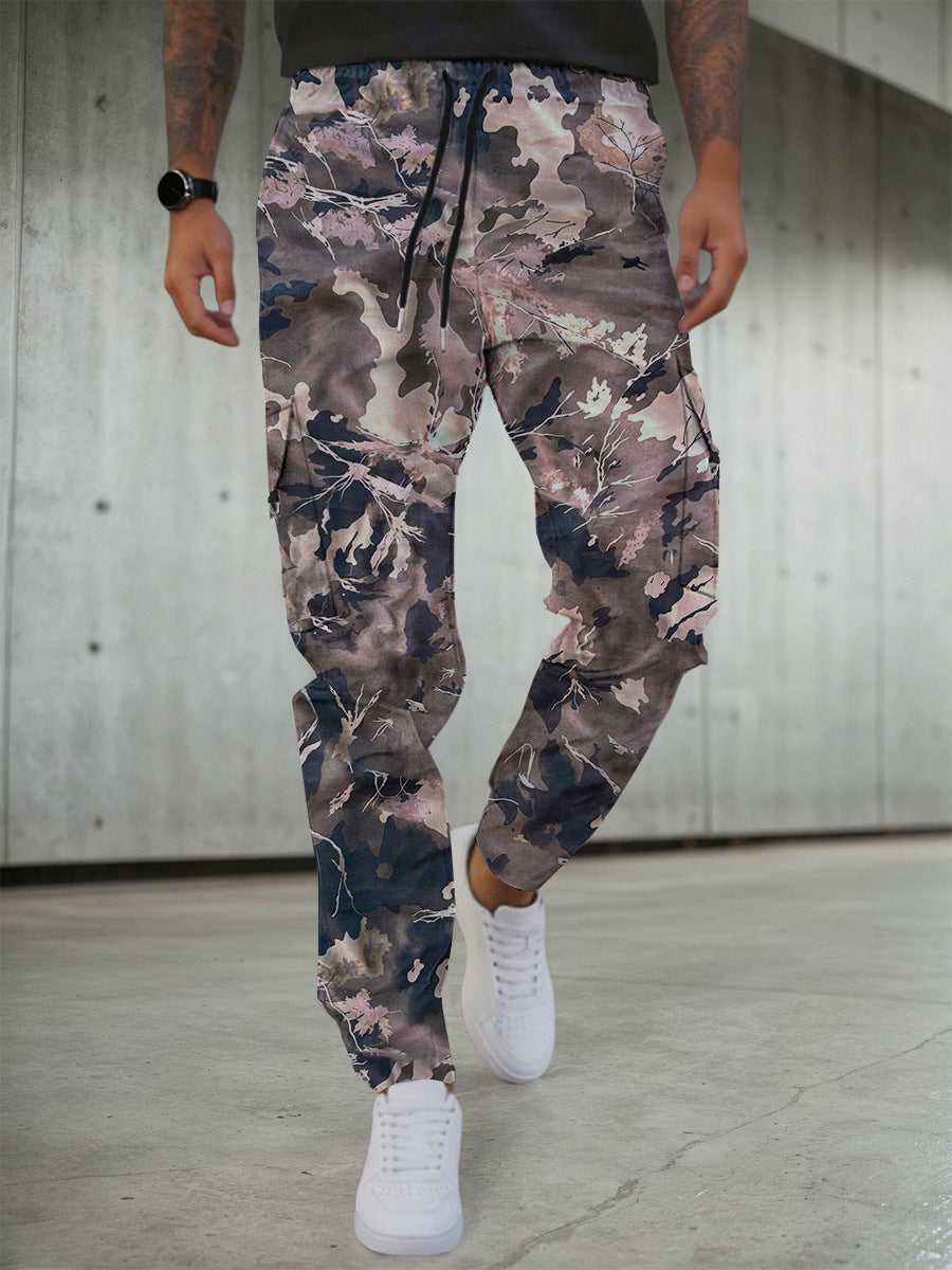 Men's Drawstring Utility Cargo Pants