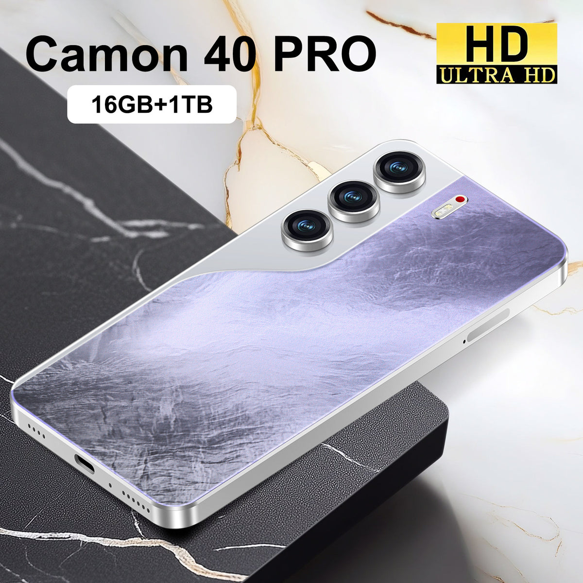 Camon40Pro 7.3-Inch Android Smartphone – Colour Options