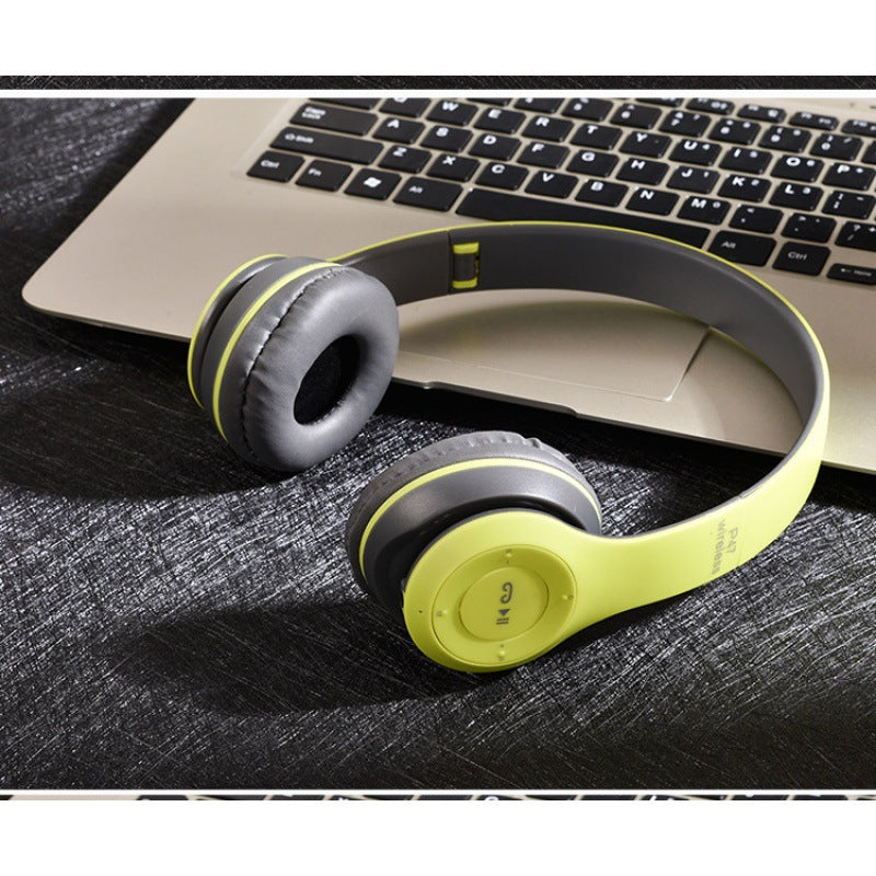 P47 Foldable Wireless Bluetooth Headphones