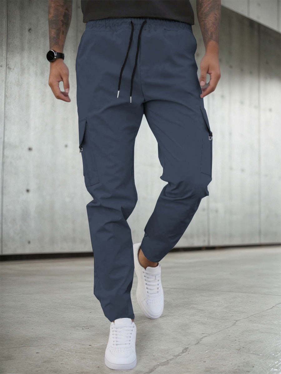 Men's Drawstring Utility Cargo Pants