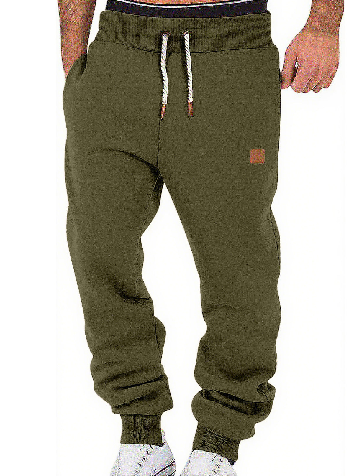 Men's Solid Colour Relaxed Sweatpants