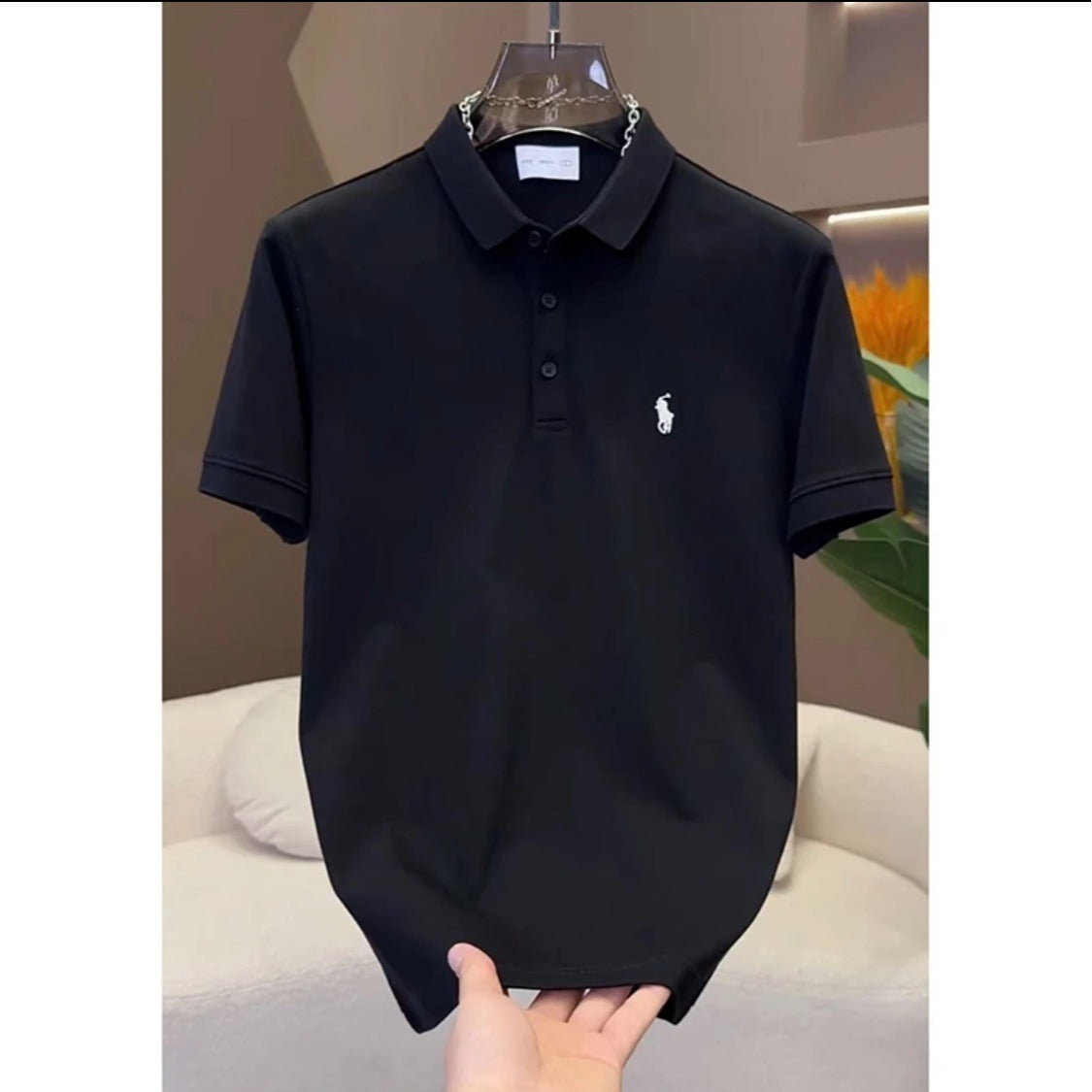 Unisex Embroidered Classic Polo Shirt