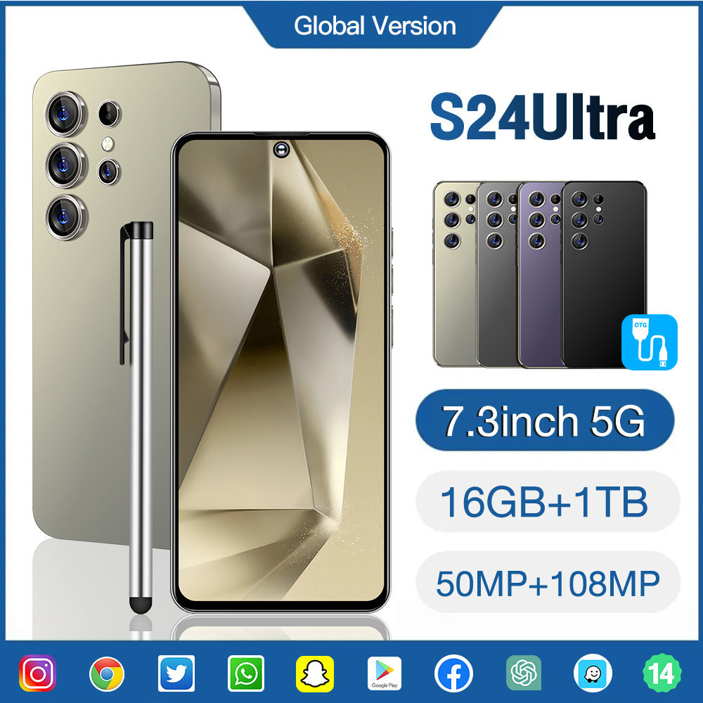 S24U 7.3-Inch Android Smartphone – Colour Options