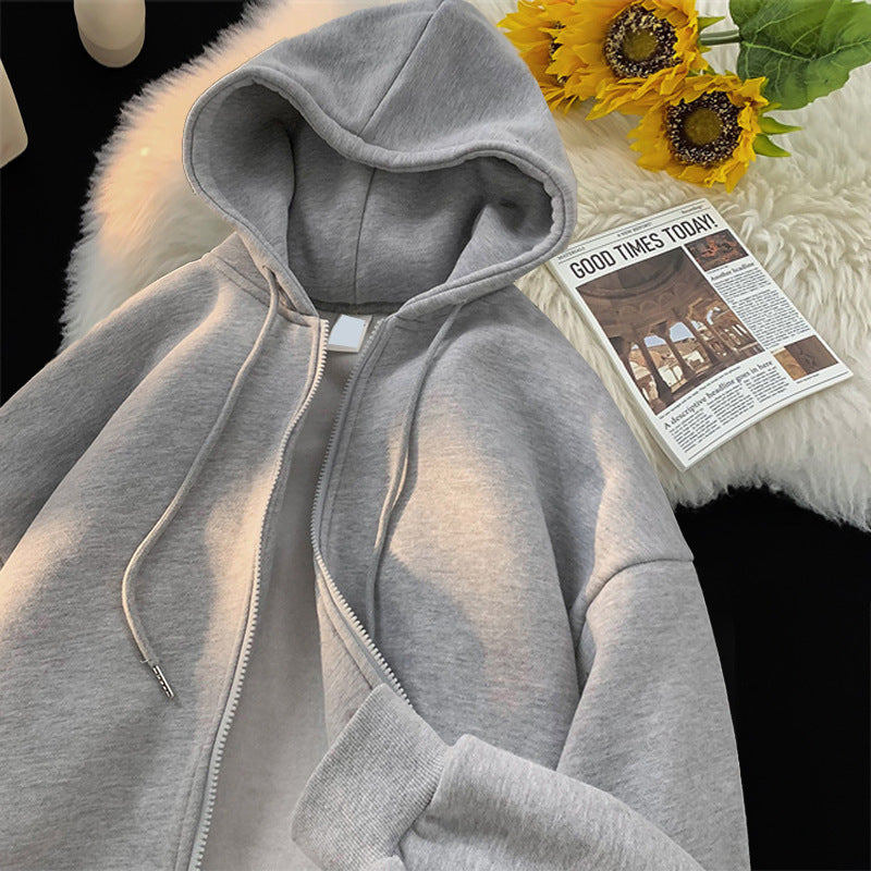 Men's Classic Zip-Up Hoodie with Lining Options