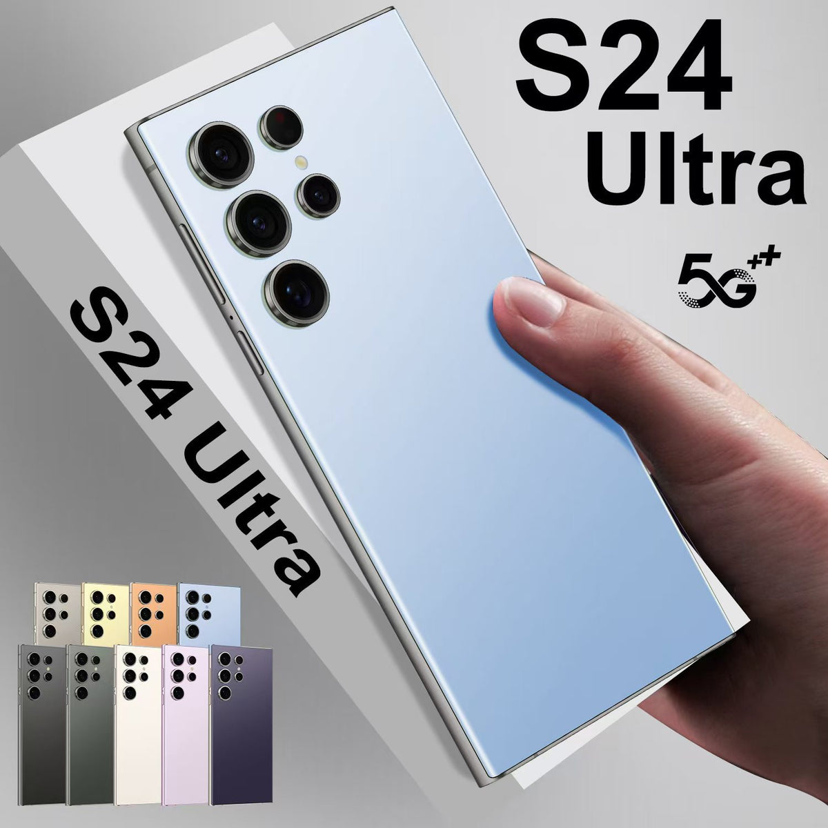 S24Ultra 7.3-Inch Android Smartphone with Built-In Stylus