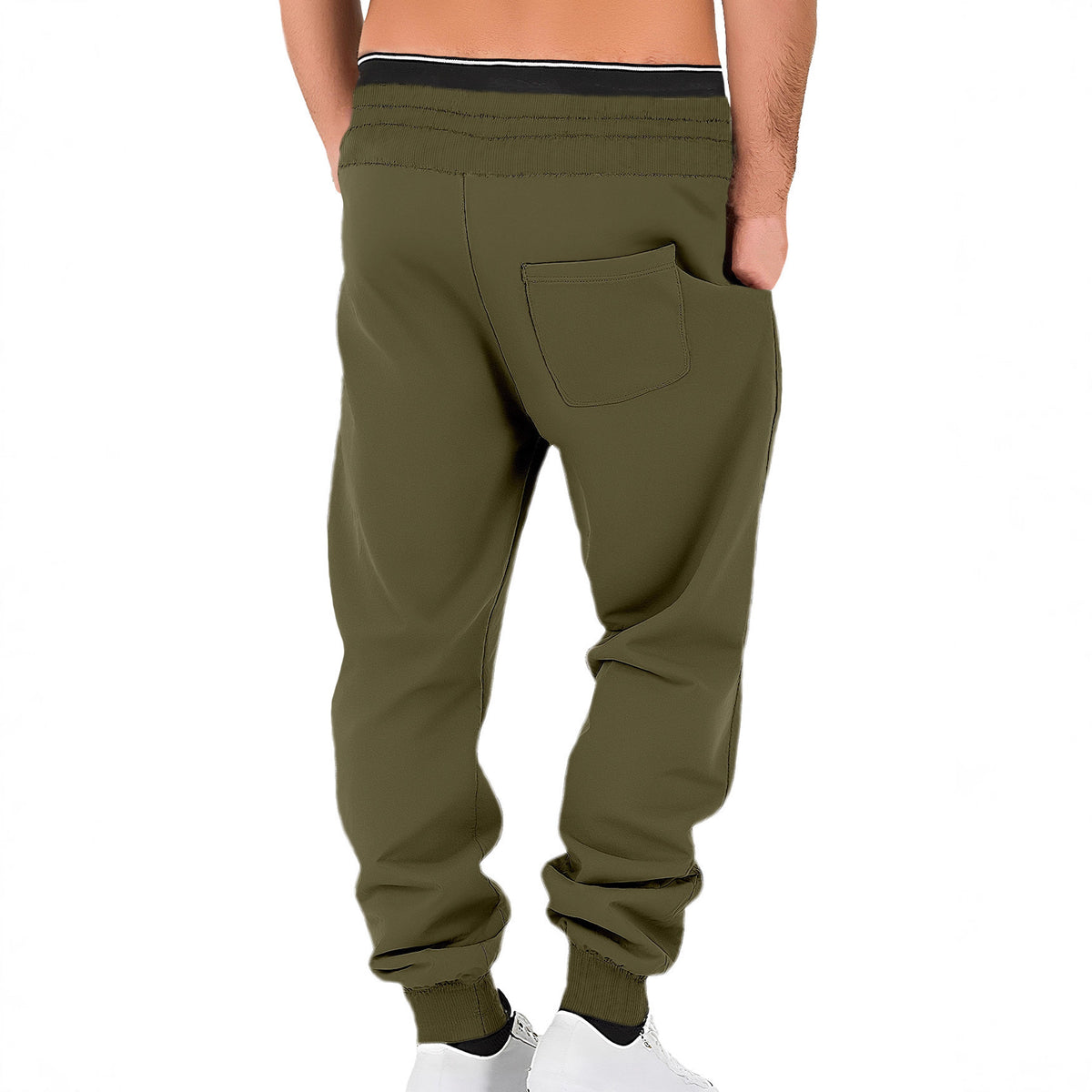Men's Solid Colour Relaxed Sweatpants
