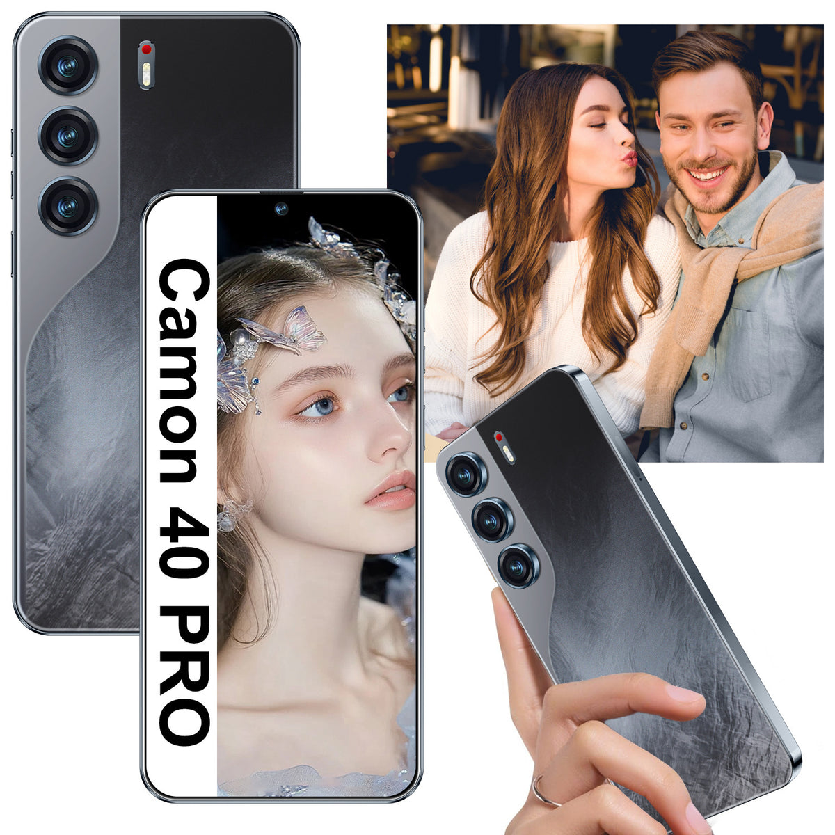 Camon40Pro 7.3-Inch Android Smartphone – Colour Options