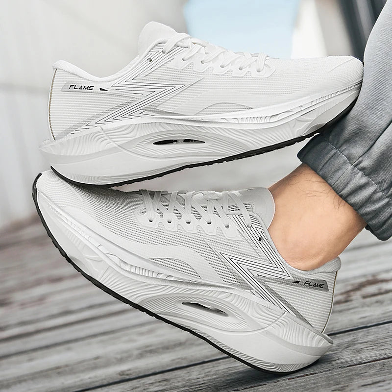 Breathable Lace-Up Athletic Sneakers — product view
