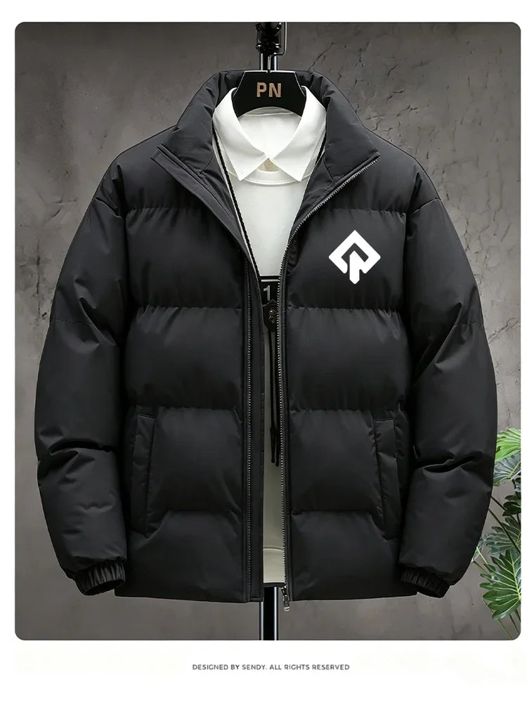 Men's Hooded Zip-Up Jacket