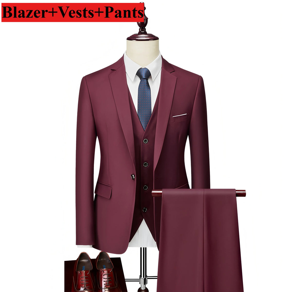 Men's British-Inspired Wedding Suit