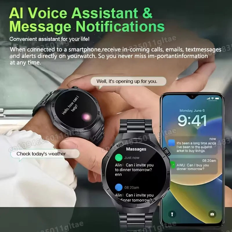 1.83-Inch Calling Smartwatch with Sleep Features