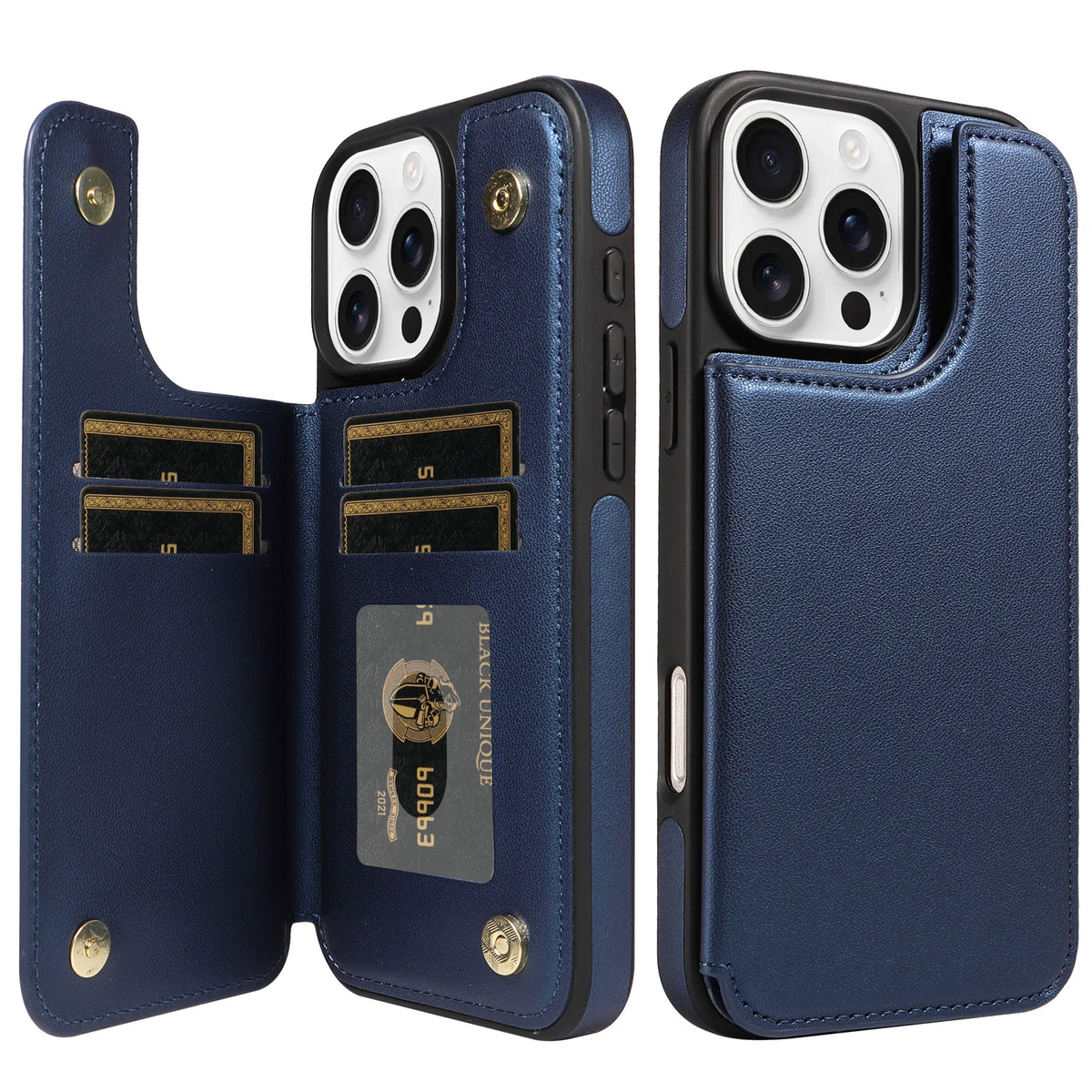 Flip Wallet Phone Case with Card Slots for iPhone 17 Pro, iPhone 17, iPhone 17 Pro Max, iPhone 17e, iPhone 16 Plus, iPhone 16, iPhone 16e, iPhone 16 Pro, iPhone 15 Pro, iPhone 15 Pro Max, iPhone 16 Pro Max, iPhone 15 & More Models