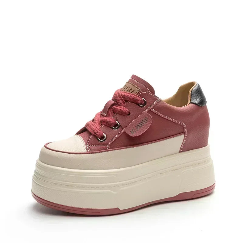 Women's Hidden-Wedge Platform Sneakers — product view