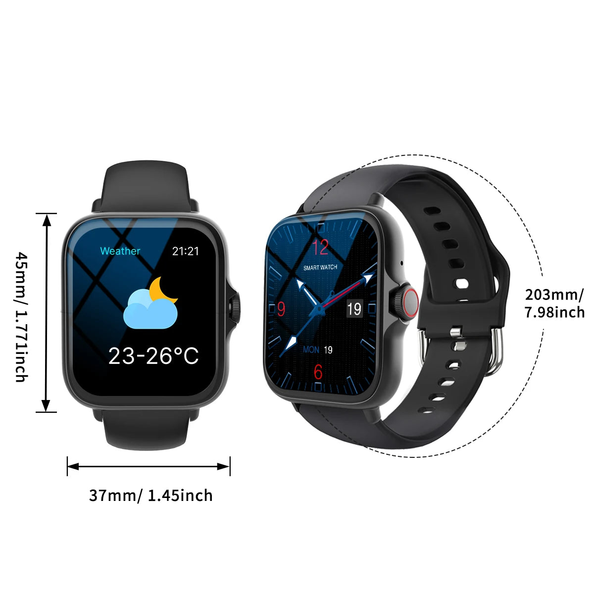 1.68-Inch Calling Smartwatch