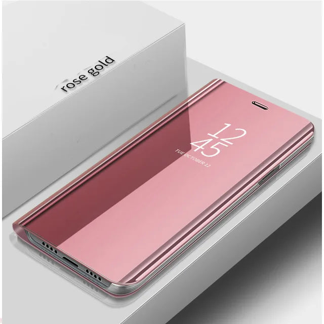 Mirror Flip Phone Case for Samsung Galaxy a51, a71, m40s