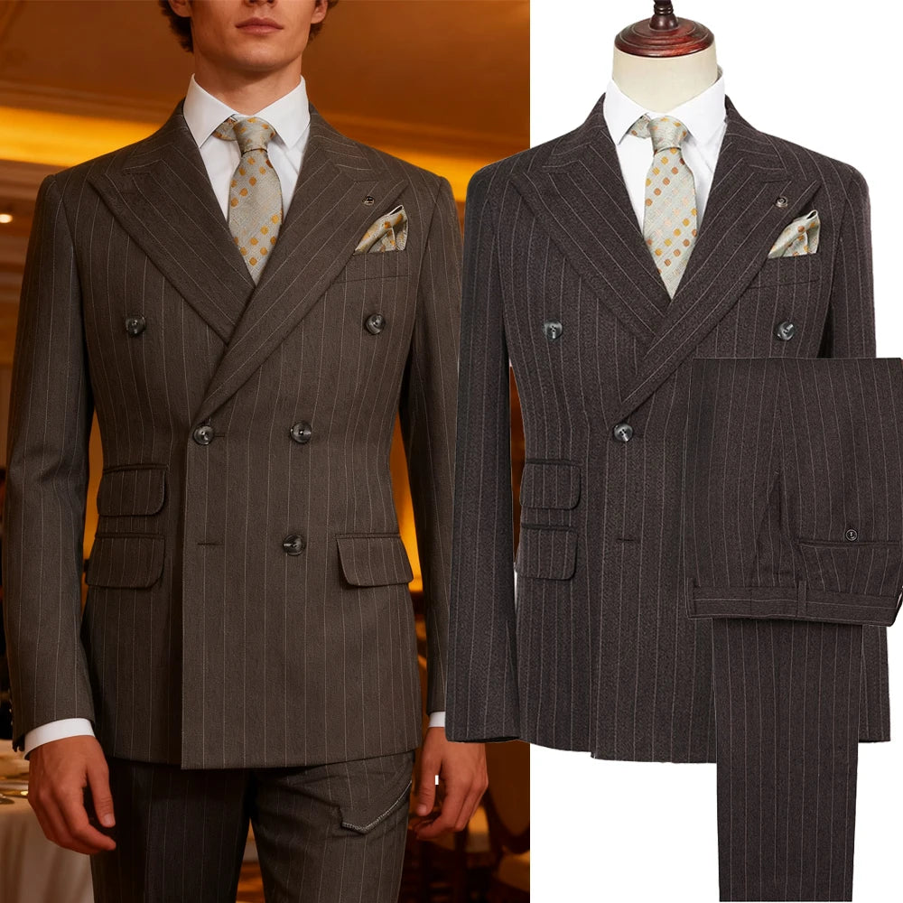 Men's Tweed 2-Piece Suit Set — product view
