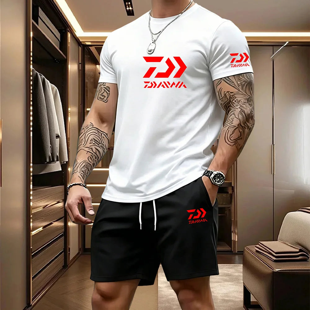 Men's Top & Shorts Set