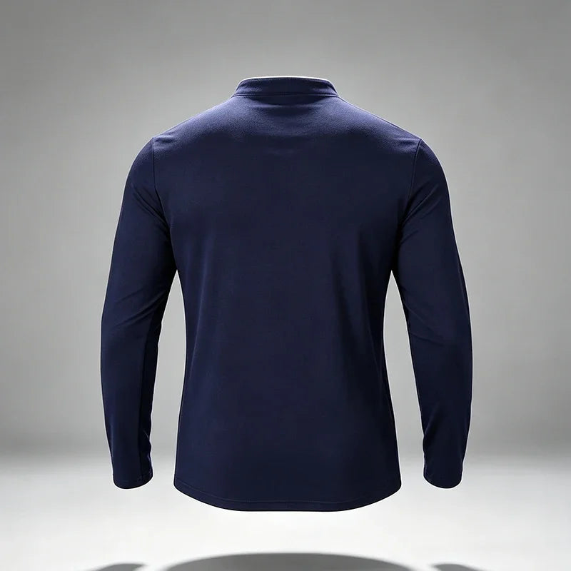 Men's Long-Sleeve Polo Shirt