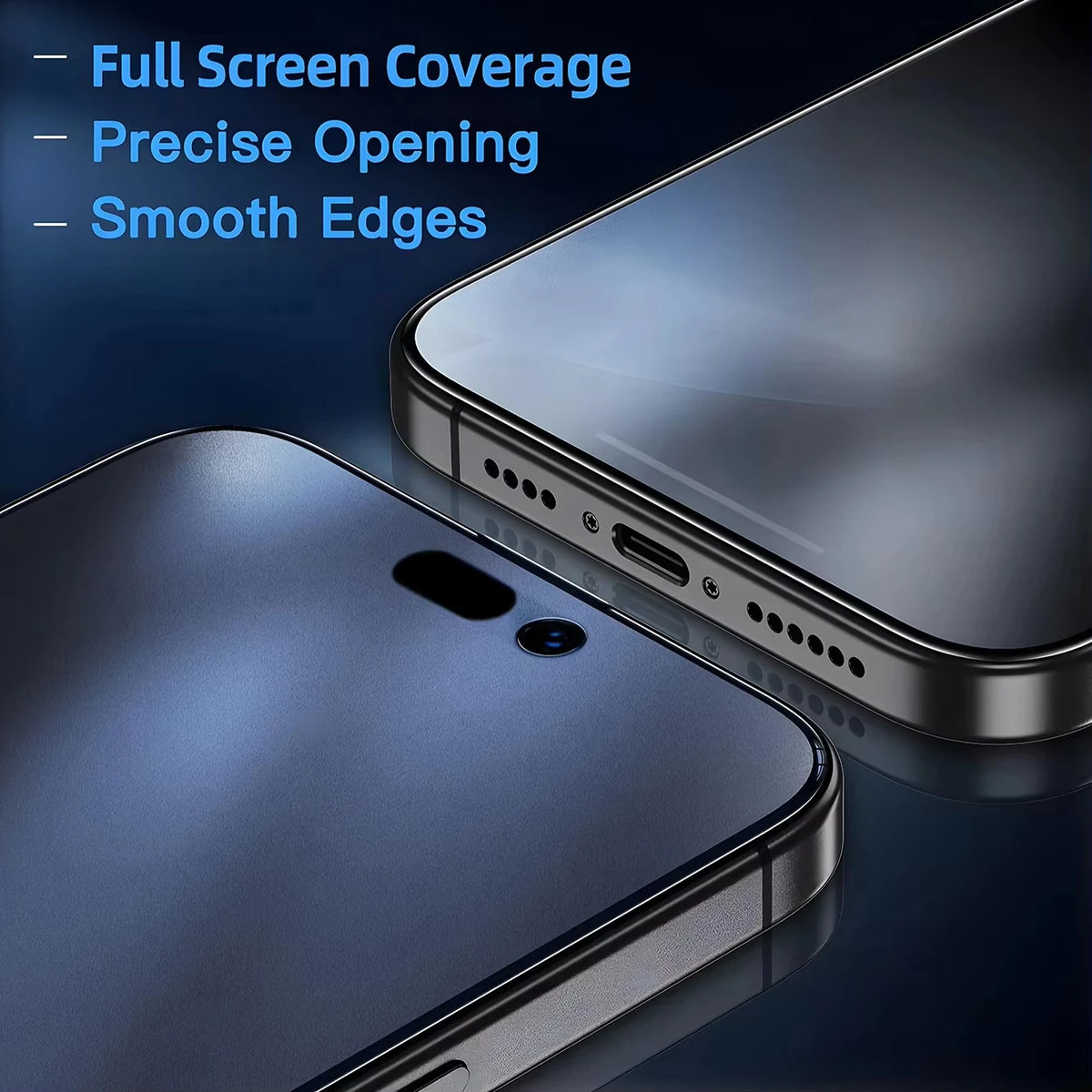 Easy-Install Privacy Tempered Glass Screen Protector for iPhone 16, iPhone 16 Plus, iPhone 16 Pro Max, iPhone 16 Pro, iPhone 15 Pro Max, iPhone 15 Pro, iPhone XS Max, iPhone 14 Plus, iPhone 14 Pro Max, iPhone 14 Pro & More Models