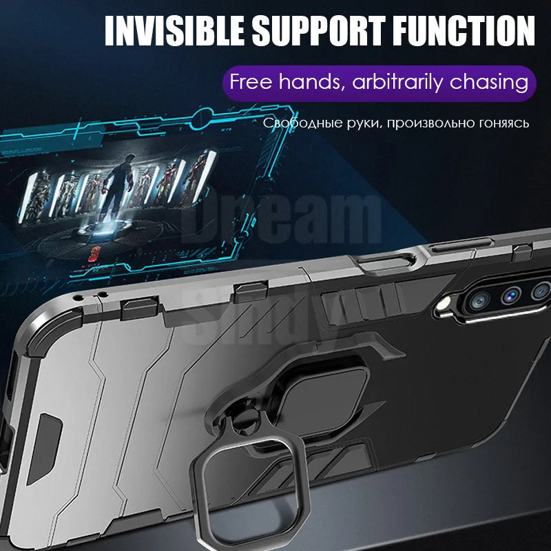 Ring Stand Phone Case for Samsung Galaxy A70, M30, A40S, M40, A50S, A40, A10, A30, A60, A50, M10, A20