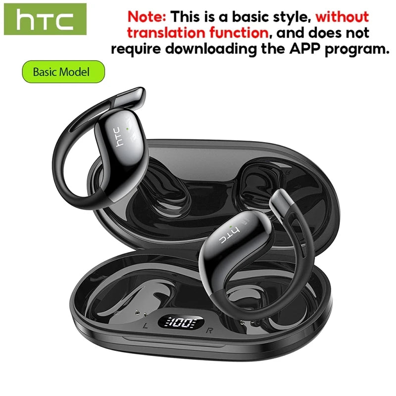 Open-Ear AI Translation Bluetooth Earbuds