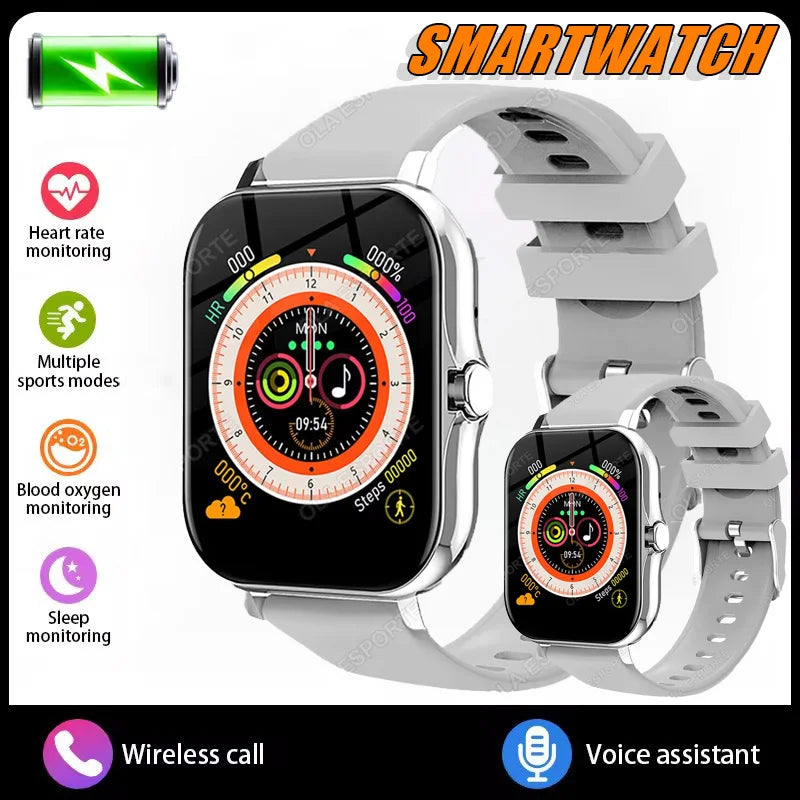 Outdoor 1.83-Inch Calling Smartwatch with Sleep Features