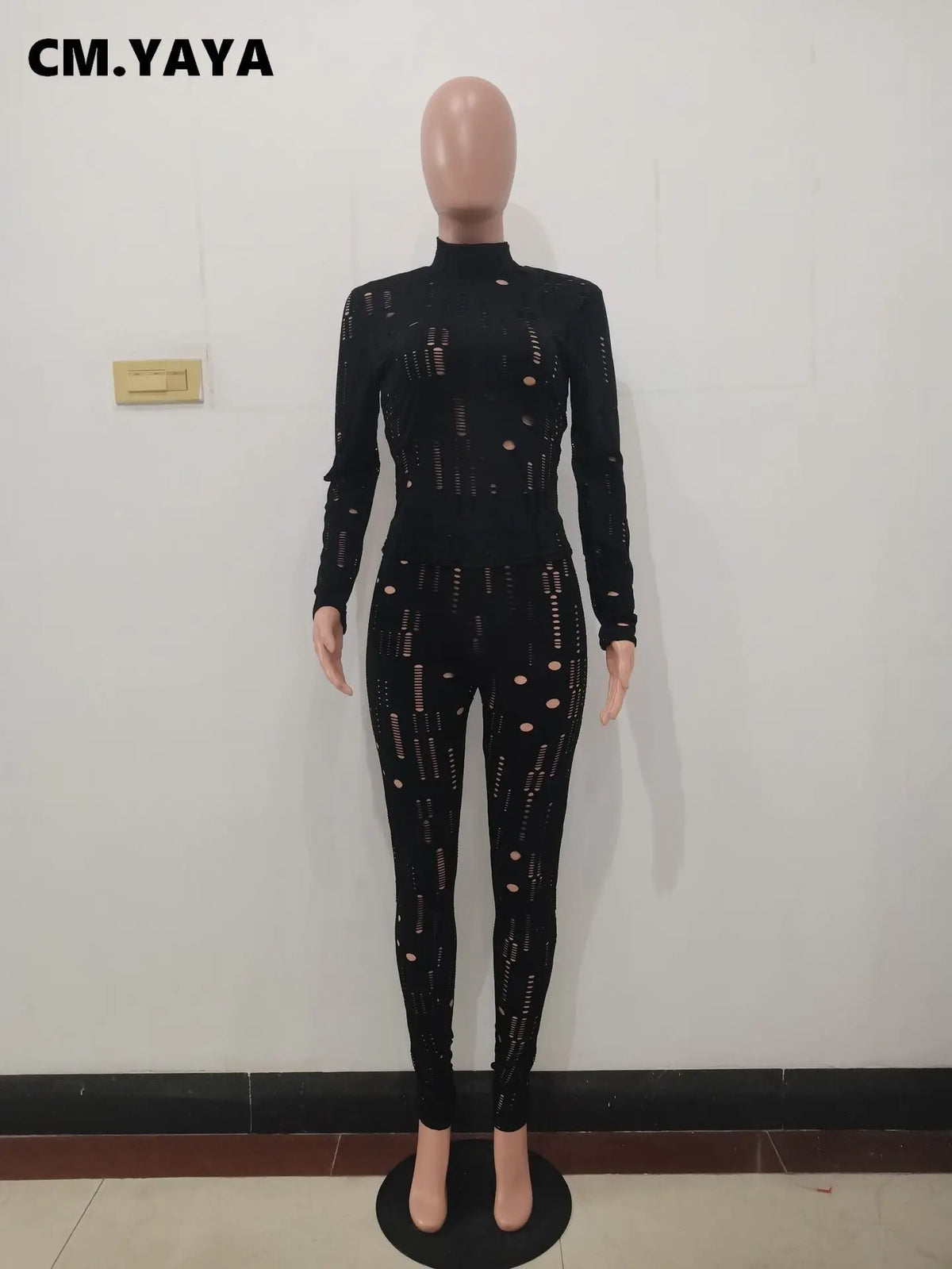 Women's Tunic & Distressed Leggings Set