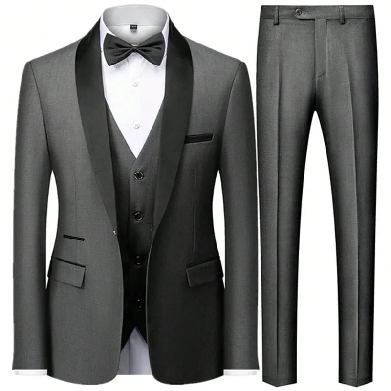 Men's Slim Fit Formal Suit & Blazer Options