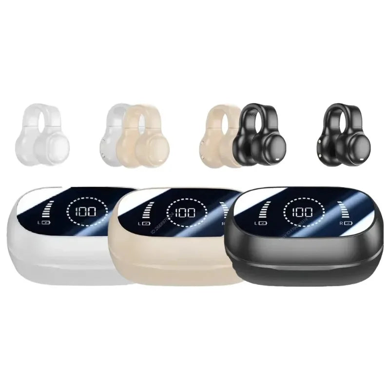 Open-Ear Clip Wireless Sport Earbuds
