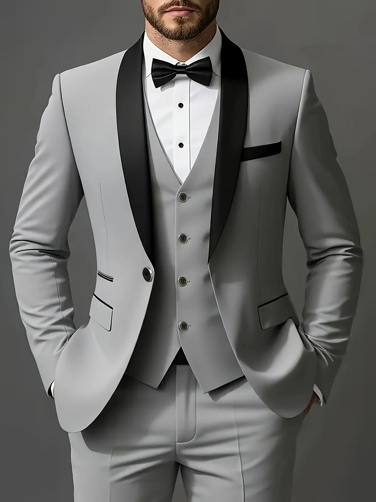 Men's 3-Piece Suit Set — product view
