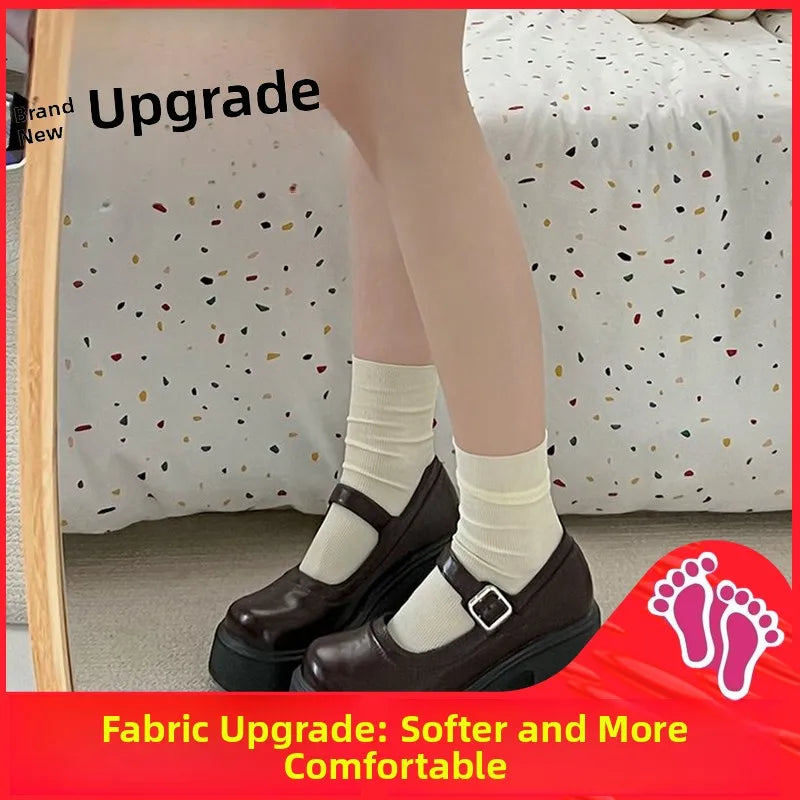 Women's Round-Toe Mary Jane Shoes — product view