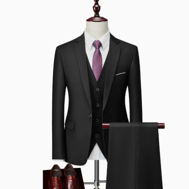 Men's British-Inspired Wedding Suit