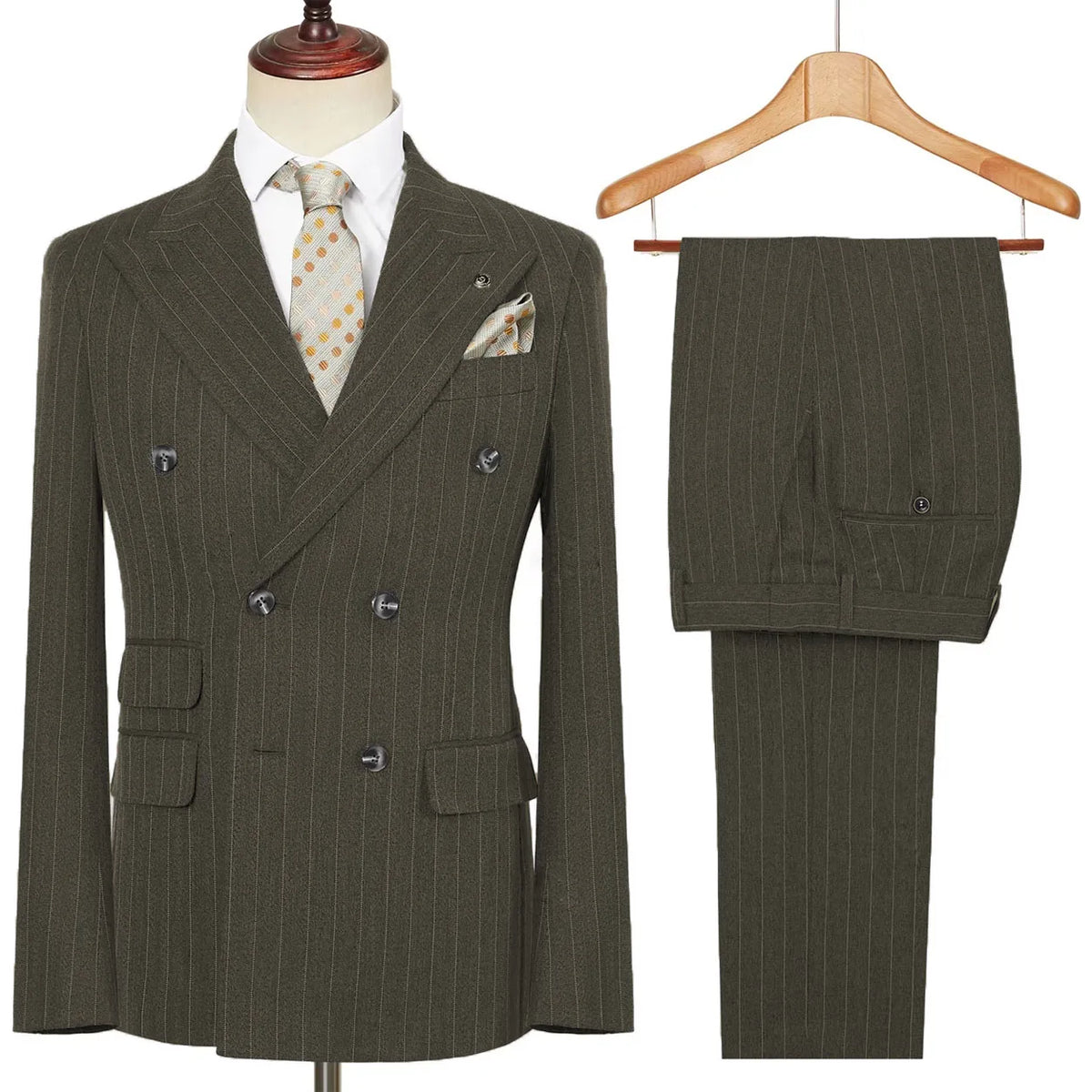 Men's Tweed 2-Piece Suit Set — product view