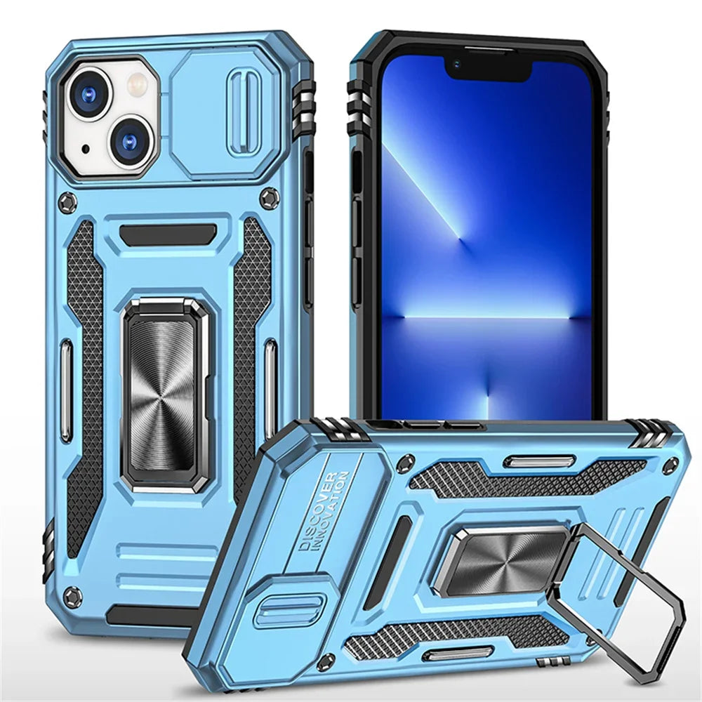 Ring Stand Phone Case for iPhone 13, iPhone 13 Pro, iPhone 12 Pro Max, iPhone 12 Pro, iPhone 12, iPhone 11 Pro Max, iPhone 11 Pro, iPhone 11, iPhone 15 Pro Max, iPhone 15 Plus, iPhone 15 Pro, iPhone 15, iPhone 14 Pro Max & More Models
