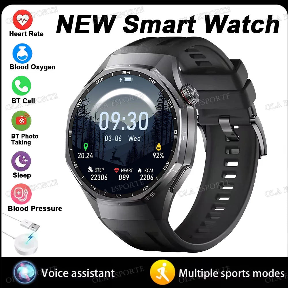 1.52-Inch Calling Smartwatch with Music Control