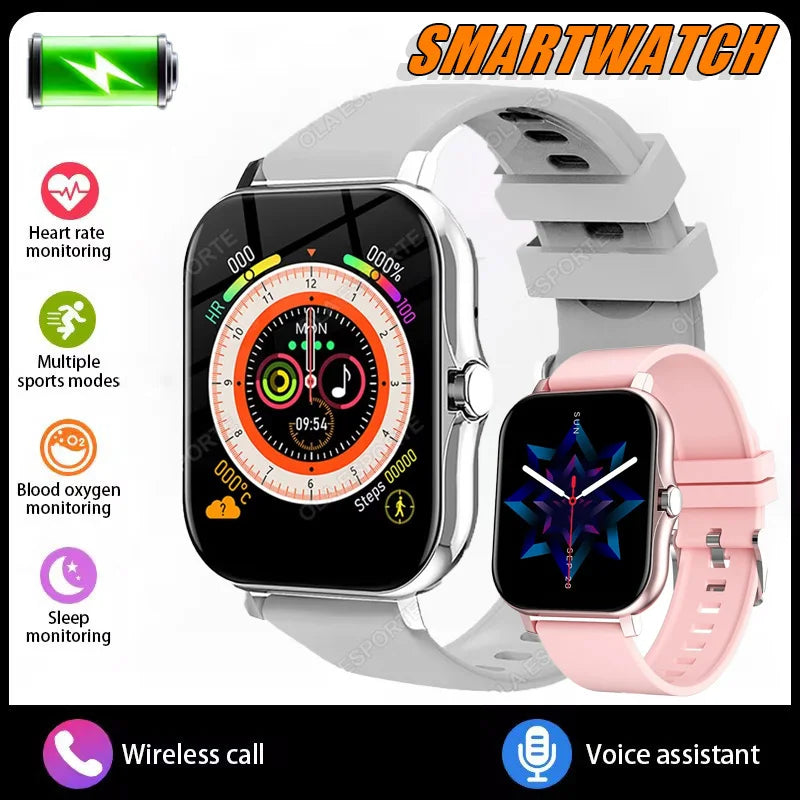 Outdoor 1.83-Inch Calling Smartwatch with Sleep Features