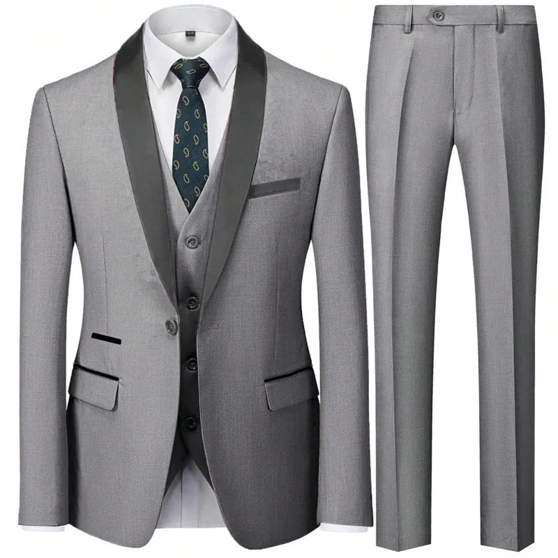 Men's Slim Fit Formal Suit & Blazer Options