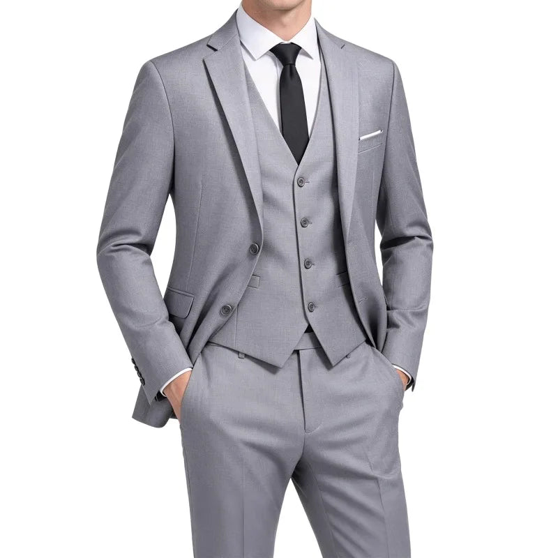 Men's Formal Suit — Two- and Three-Piece Options
