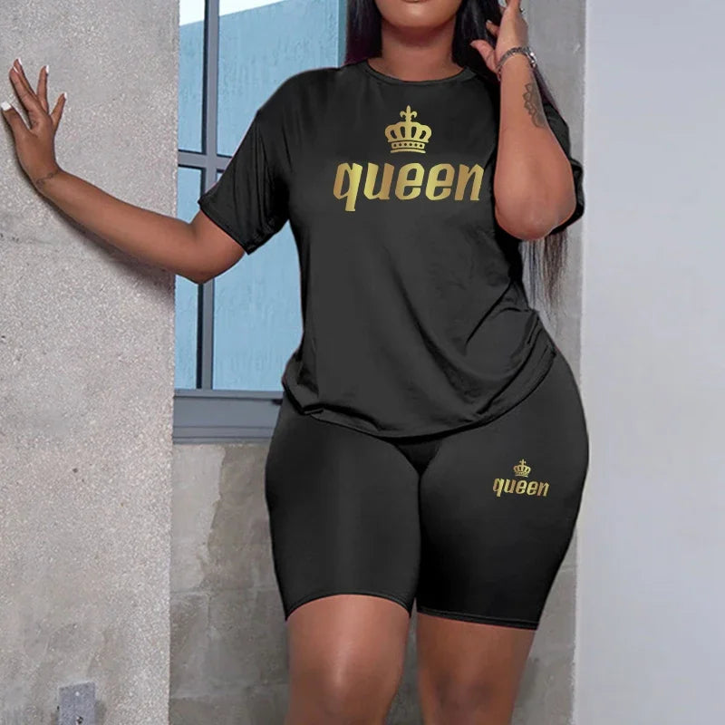 Women's Top & Shorts Set