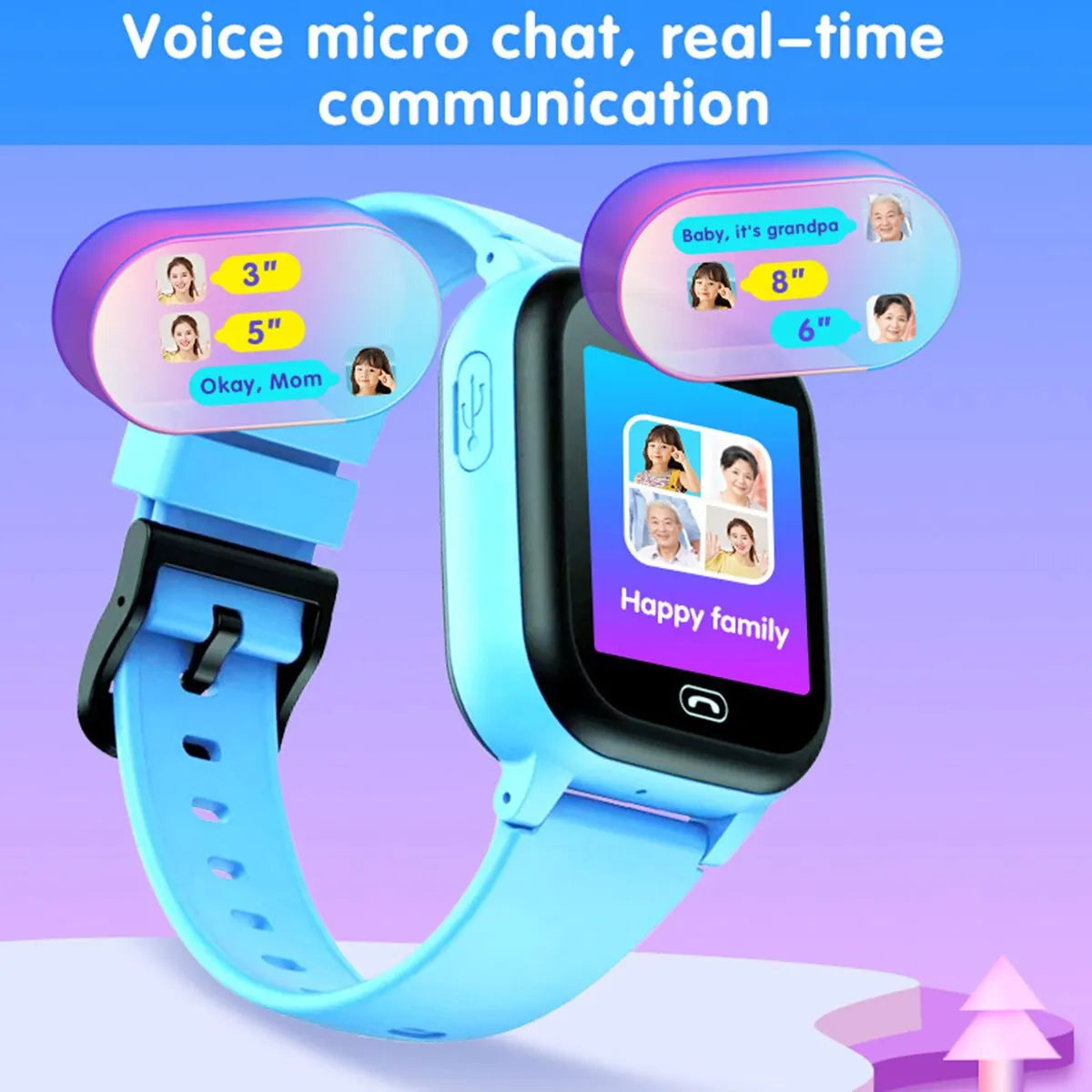 Children's 2.2-Inch Calling Smartwatch
