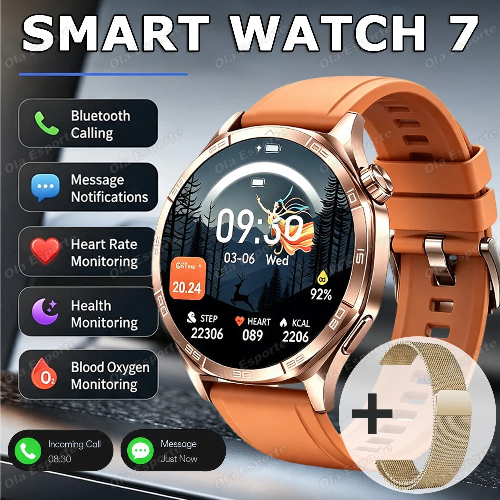 1.83-Inch Calling Smartwatch with Sleep Features