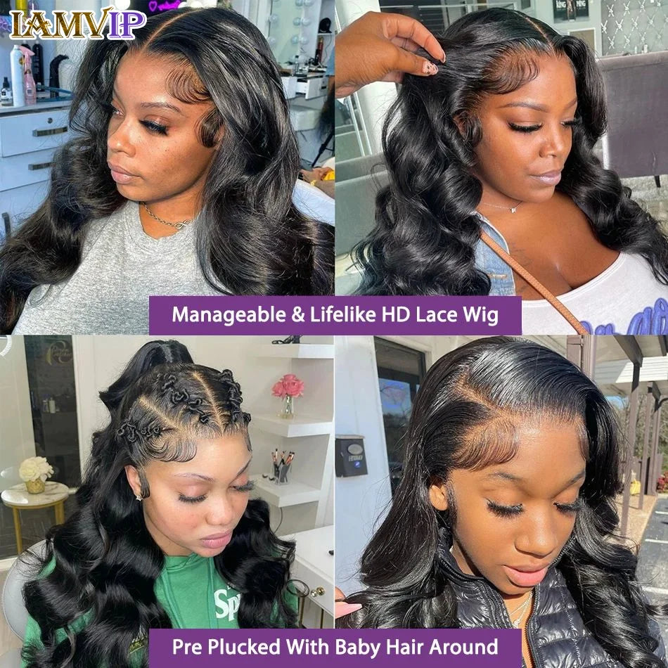 Body Wave Lace Wig — product view