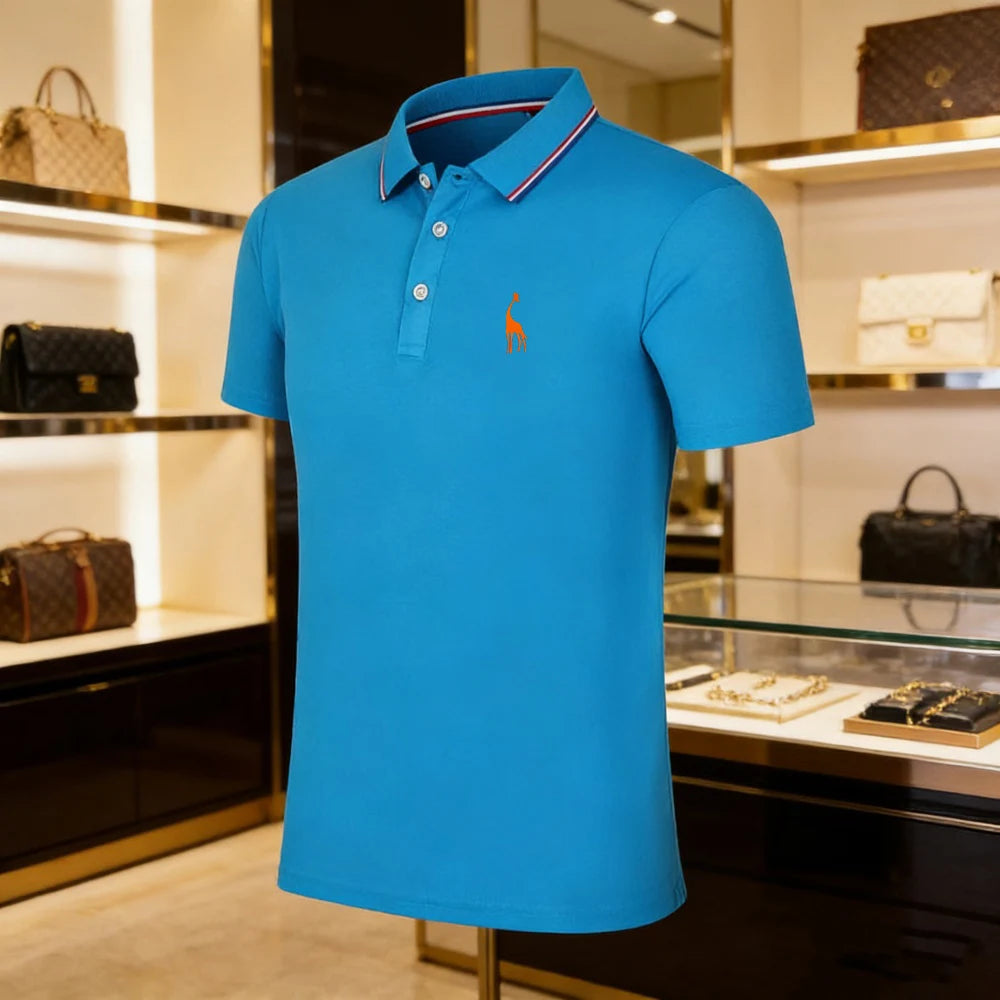 Men's Long-Sleeve Polo Shirt