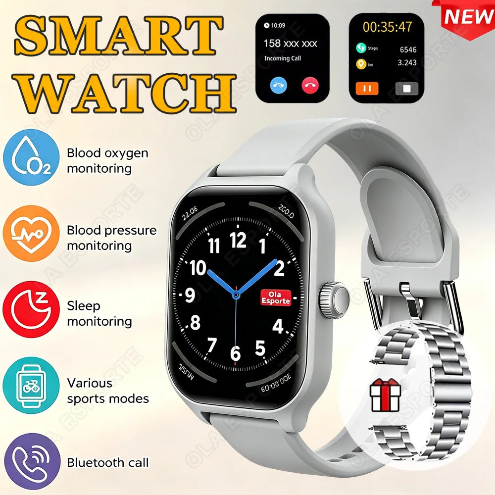 2.01-Inch Everyday Smartwatch with Custom Dial