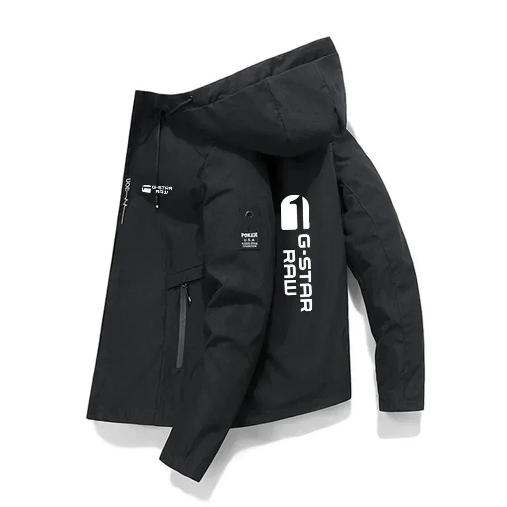 Men's Casual Zip-Up Jacket
