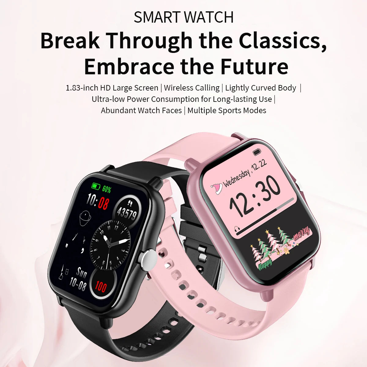 Children's 1.83-Inch Calling Smartwatch with Sleep Features