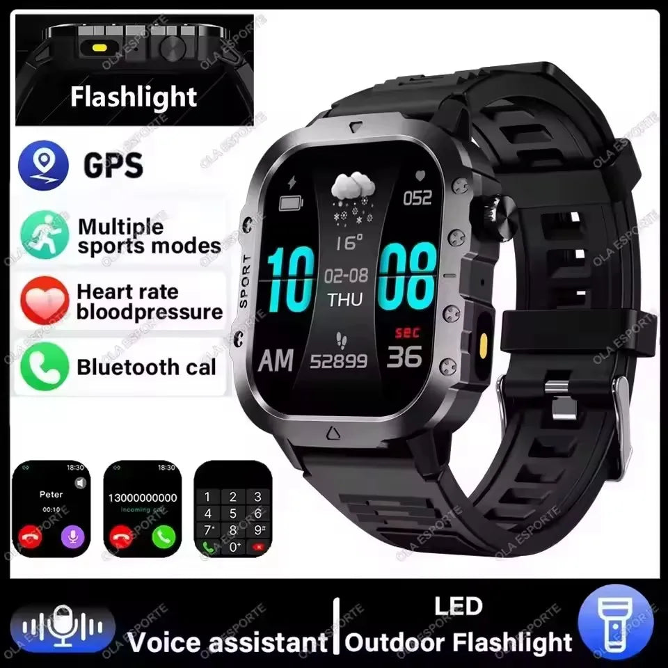 Outdoor 1.83-Inch Calling Smartwatch