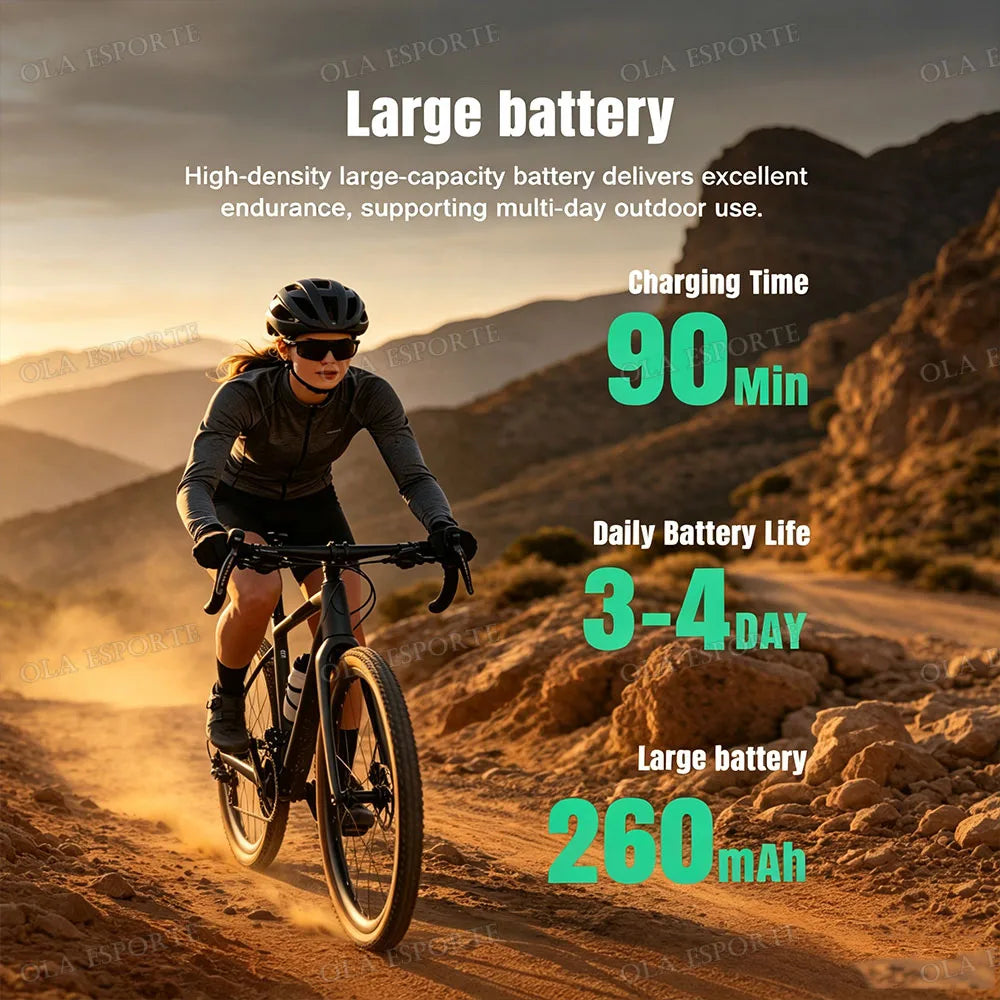 Outdoor 1.73-Inch Calling Smartwatch with Flashlight