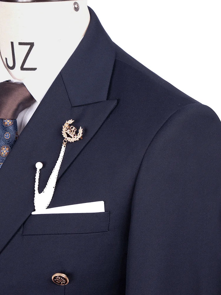 Men's Slim Fit Formal Business Suit 2Pcs Set — product view