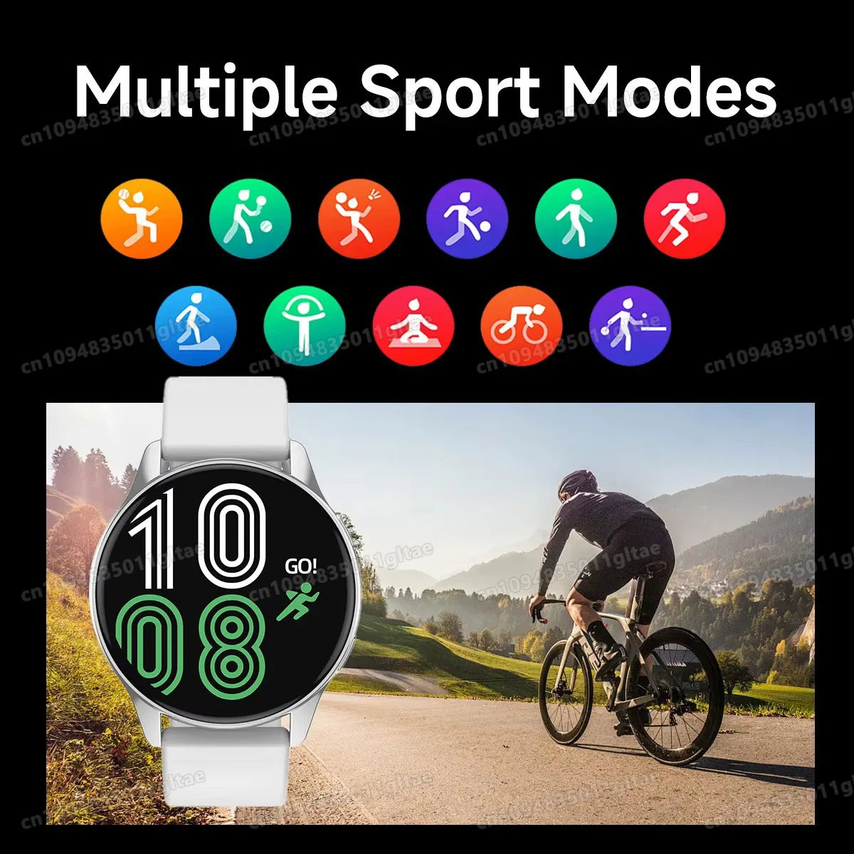 1.73-Inch Calling Smartwatch with Music Control